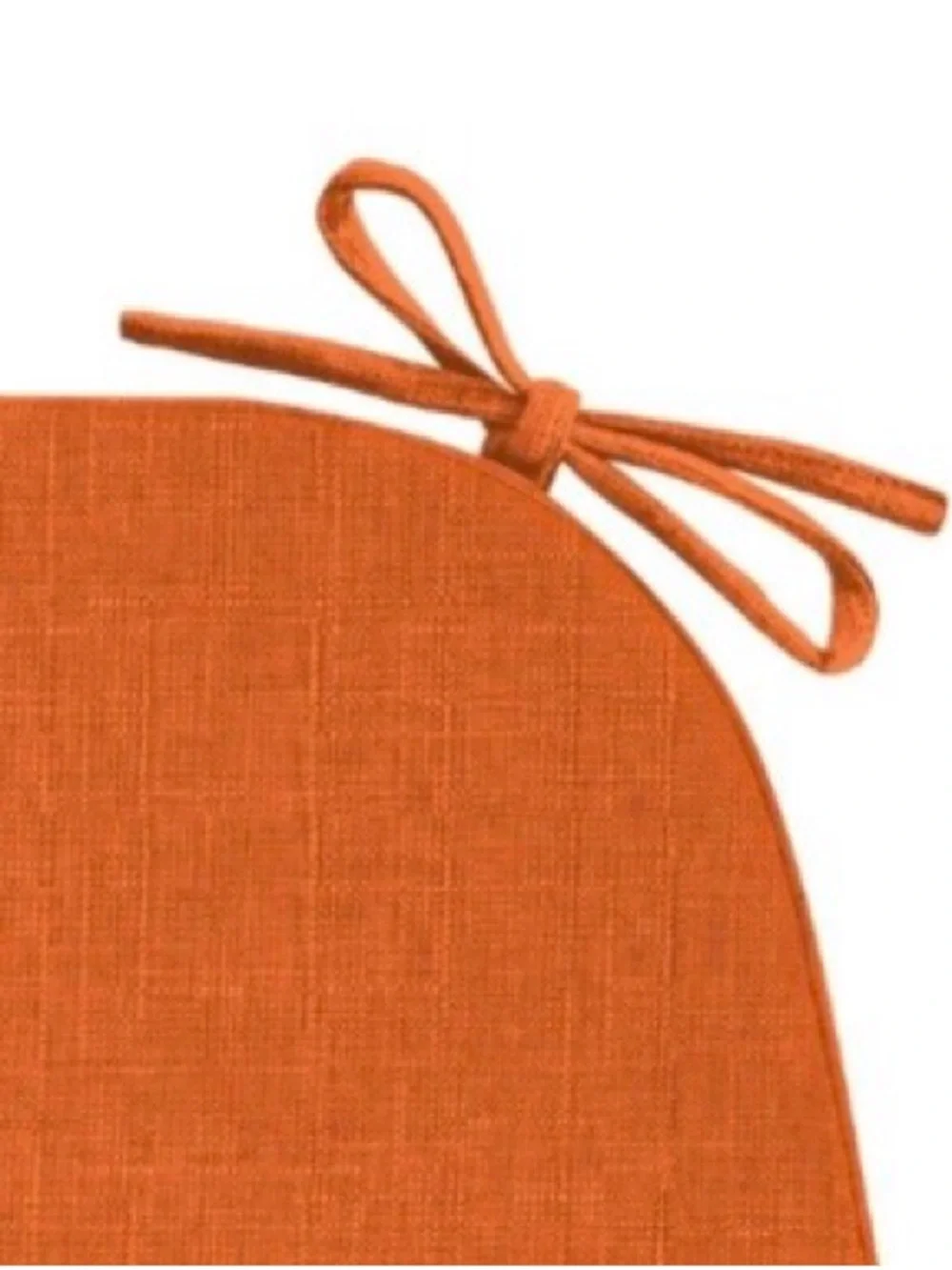 Outdoor Patio Chair Cushions with Ties (4-Pack) ORANGE